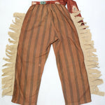 vintage 40s Childs halloween costume Native American back of pants
