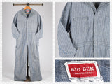 Vintage 1950s Big Ben Herringbone Coveralls   |    Size 46 Short