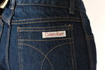 Vintage 1980s Classic Blue Denim Jeans   |   Small Tall   |   New with Tags by Calvin Klein