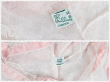Vintage 1950s Pink Trim Lace Slip   |   Small Medium   |   by Gillium