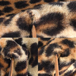 Vintage 1960s Faux Leopard Fur Huge Mod Handbag Purse   |  by Ronay